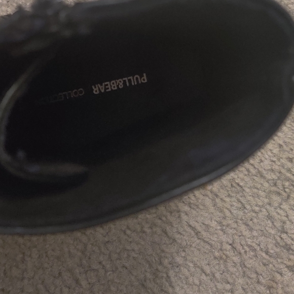 Pull and Bear Block heel lace up ankle boots - Picture 8 of 8